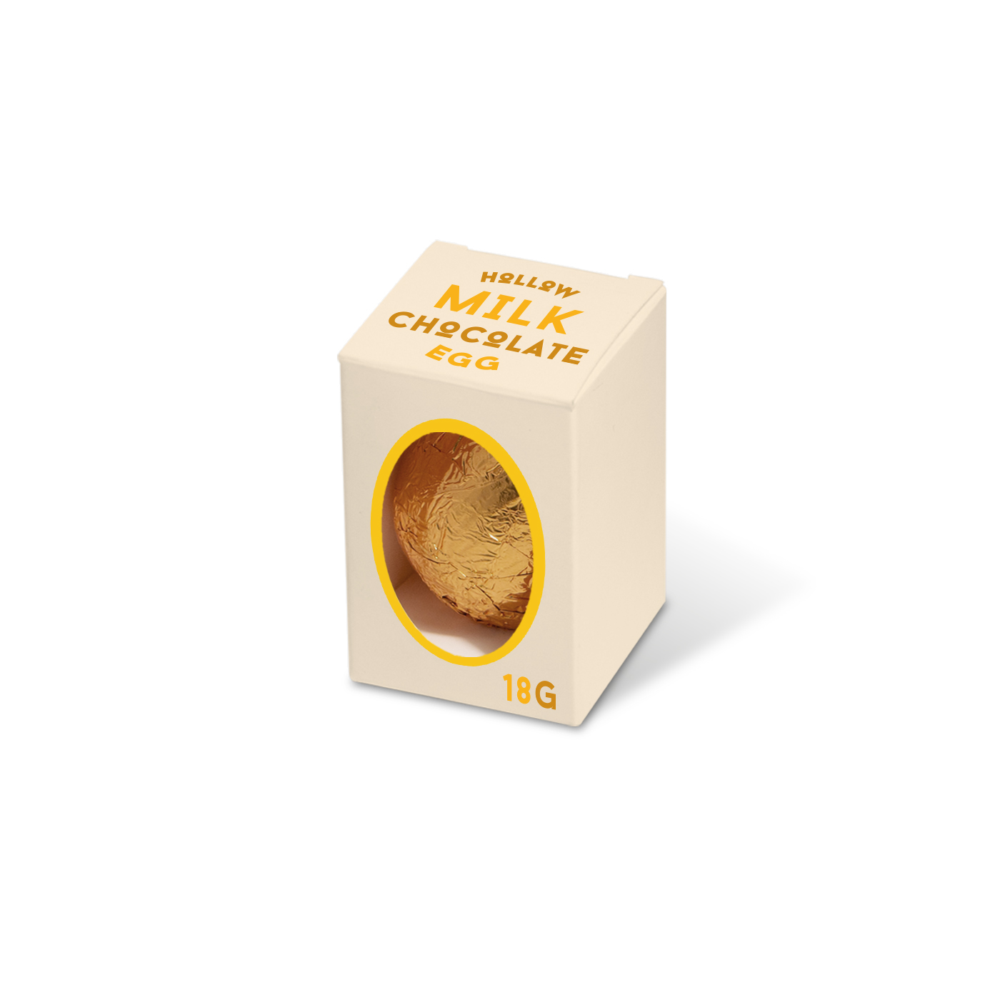 Easter Eco Mini Egg Box With Hollow Chocolate Egg