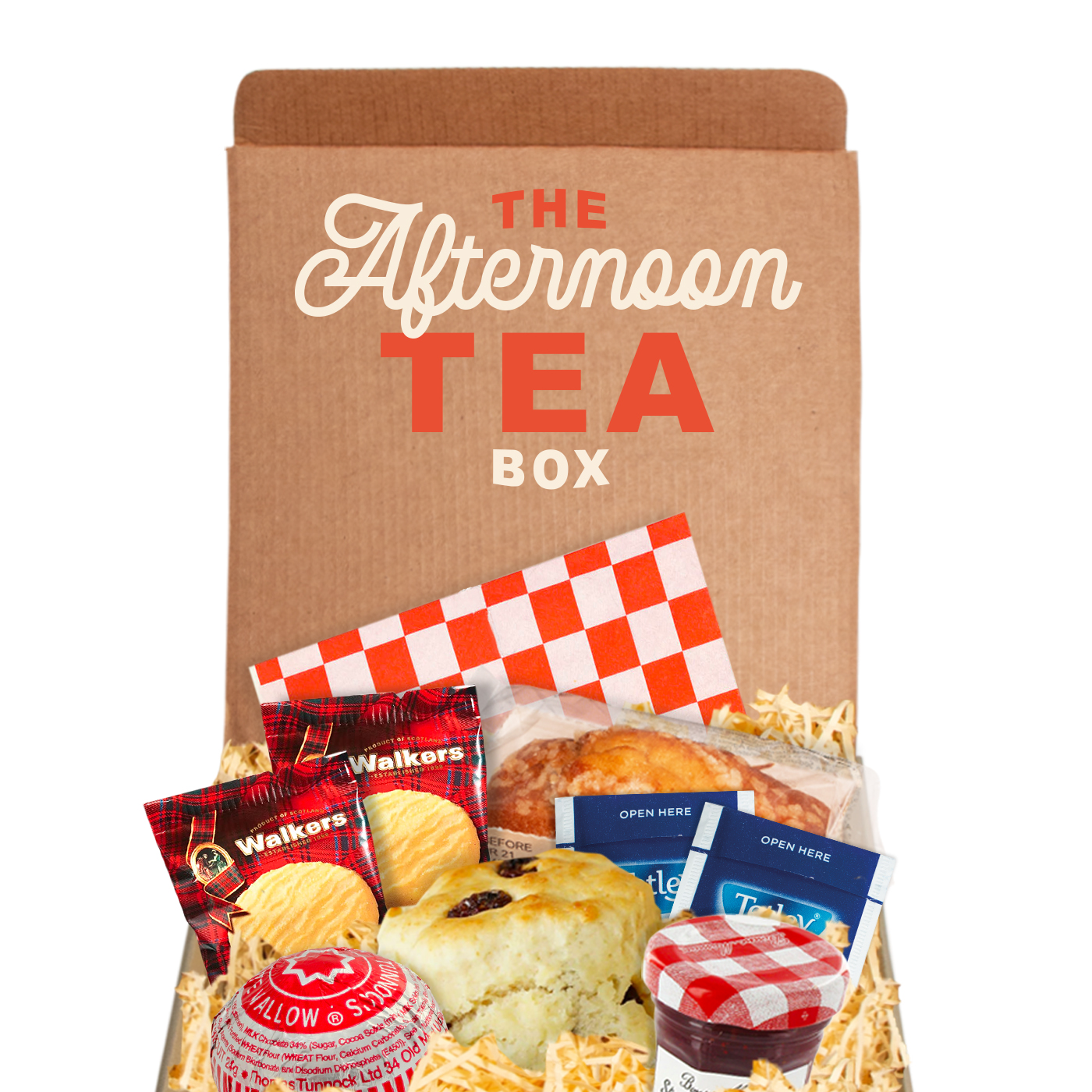 Gift Boxes - Square Gift Box - Afternoon Tea | AG Products