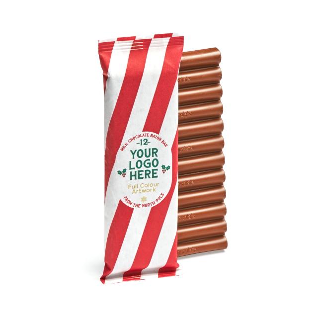 Winter Collection – 12 Baton Bar – Milk Chocolate