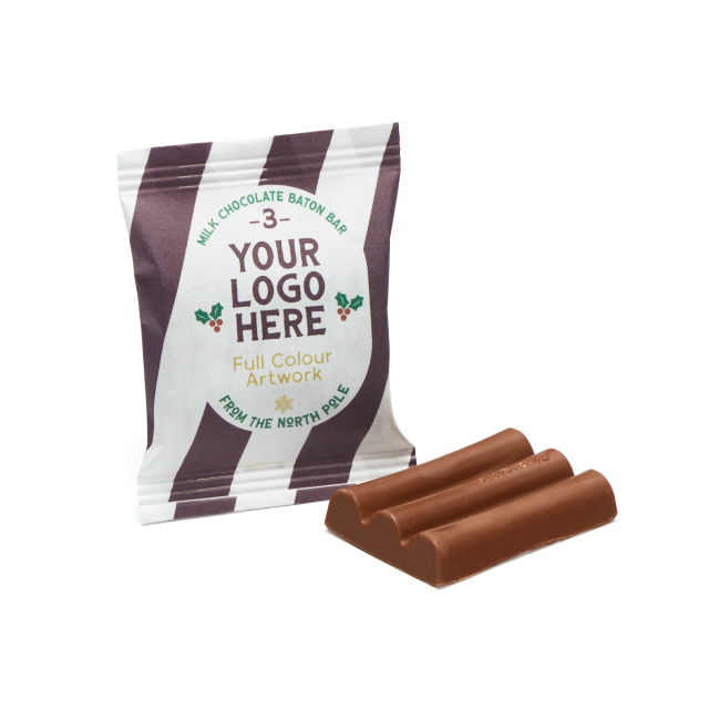 Winter Collection – 3 Baton Bar – Milk Chocolate²