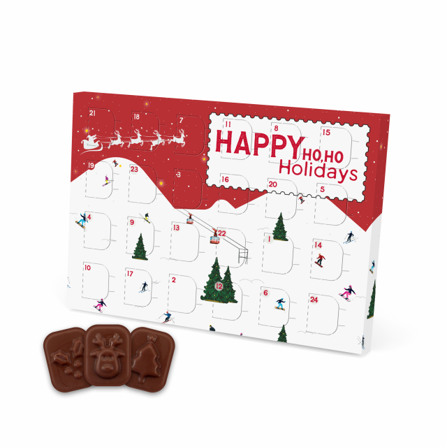 Advent Calendars – Mini Advent Calendar – Vegan Dark Chocolate – 71% Cocoa